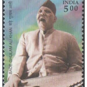 India 2003 Birth Centenary of Bade Ghulam Ali Khan ( Singer ) MNH