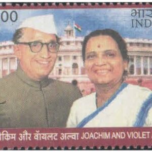 India 2008 Joachim & Violet Alva (Journalists) MNH